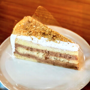 curso de doces zero fatia de nozes com merengue